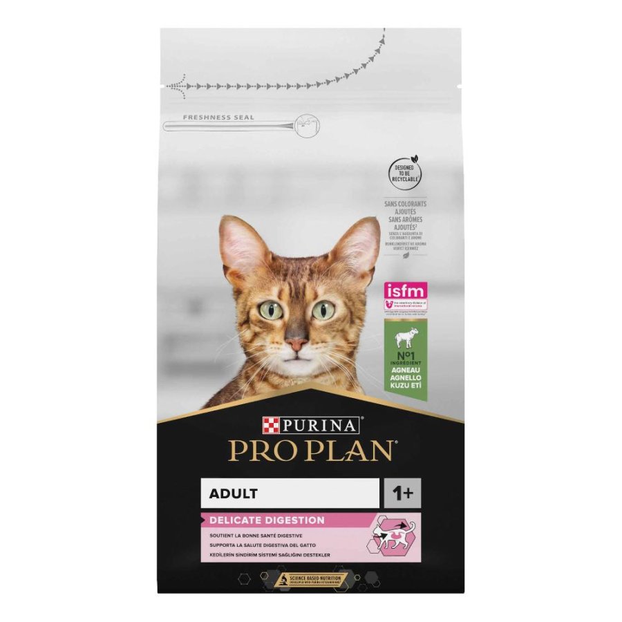 NESTLE' PURINA PRO PLAN GATTO DELICATE DIGESTION ADULT AGNELLO 1,5KG