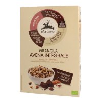 Alce Nero Granola Avena Integrale Cioccolato Fondente/Mandorle 300 g - Granola Biologica