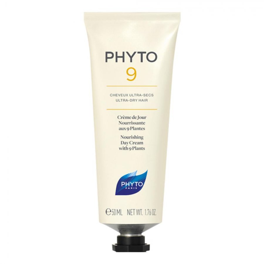 Phyto 9 - Crema Da Giorno Nutriente Per Capelli Molto Secchi 50 ml