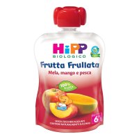 HiPP, Mela Mango Pesca Frutta Frullata Biologica, 90 g HiPP, Mela Mango Pesca Frutta Frullata Biologica, 90 g