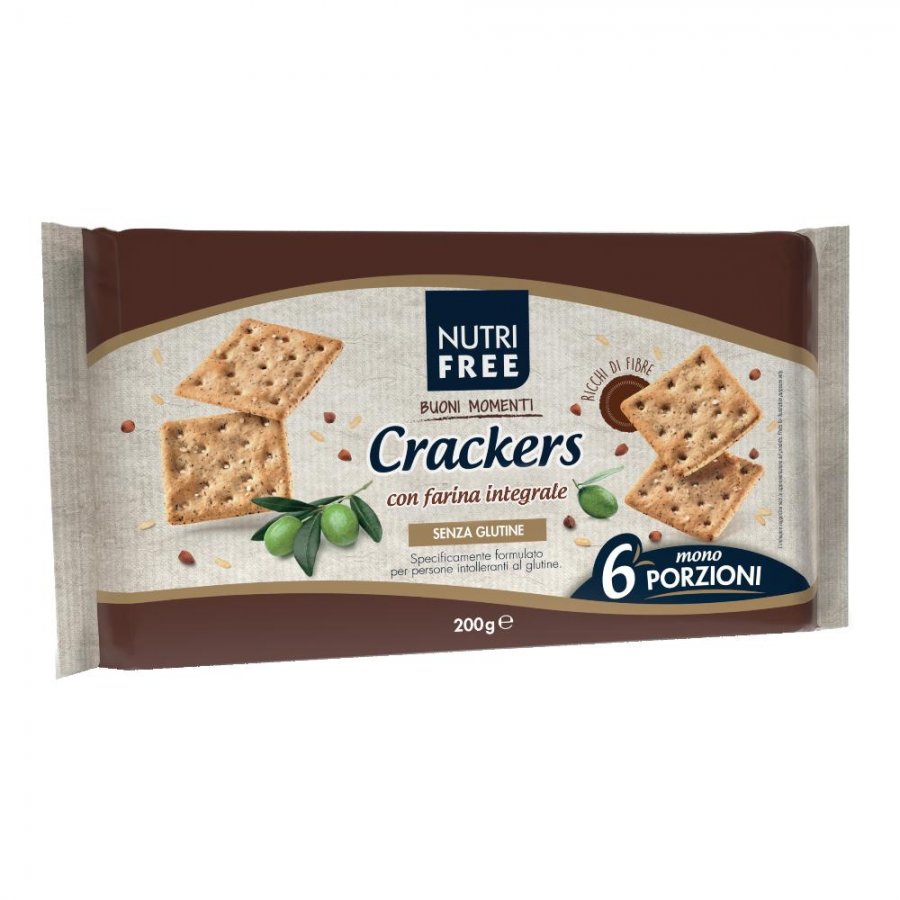 NUTRIFREE Crackers Integrali 200g