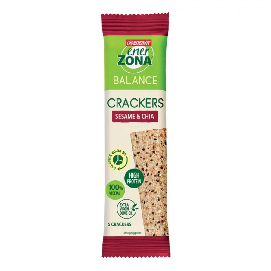 Enerzona Balance Snack Crackers Sesame & Chia Monoporzione 25 g
