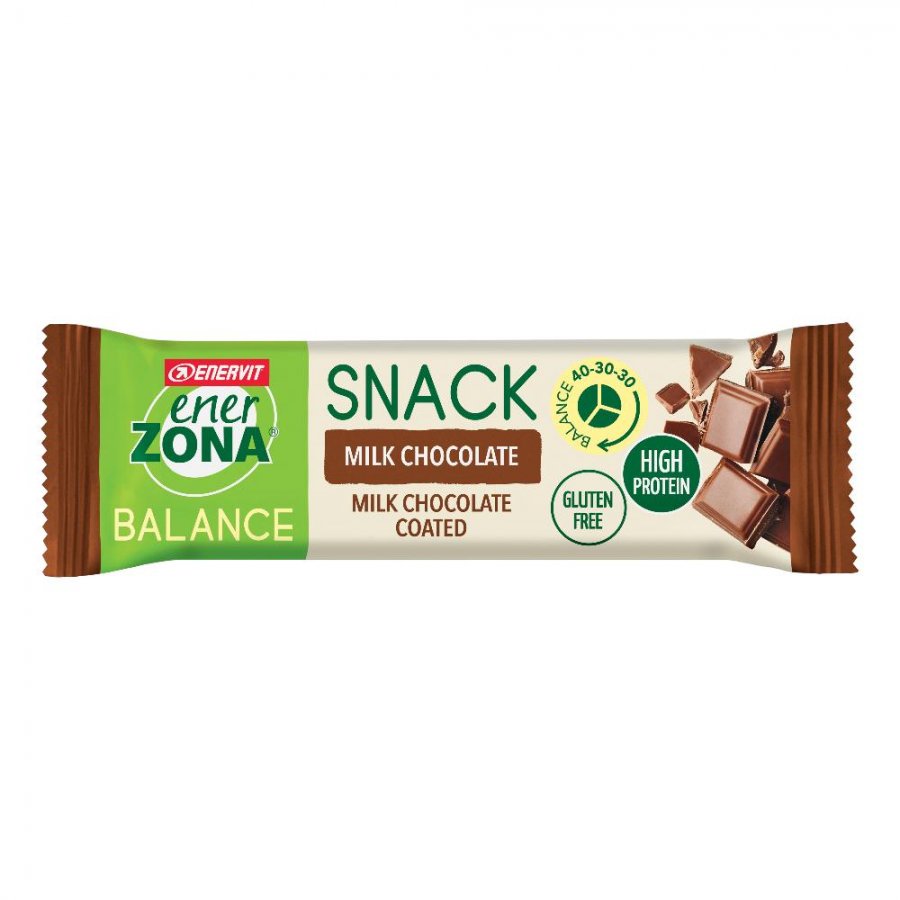 Enerzona Balance Barretta Snack Milk Chocolate 33 g