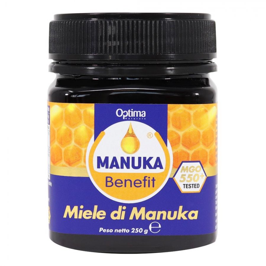 Manuka Benefit - Miele Manuka 250g Biologico per Rinforzare le Difese Immunitarie