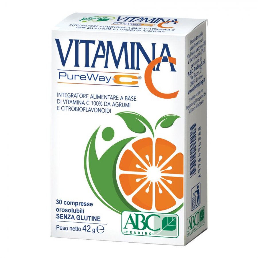 VITAMINA C PUREWAY-C 30CPR OROSOL