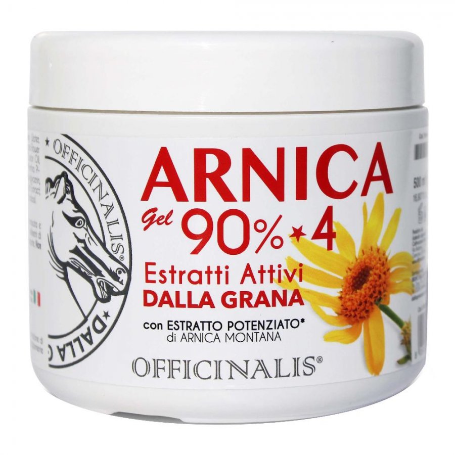 Officinalis Arnica 90% 500ml - Gel Topico Super Concentrato con Estratti di Arnica