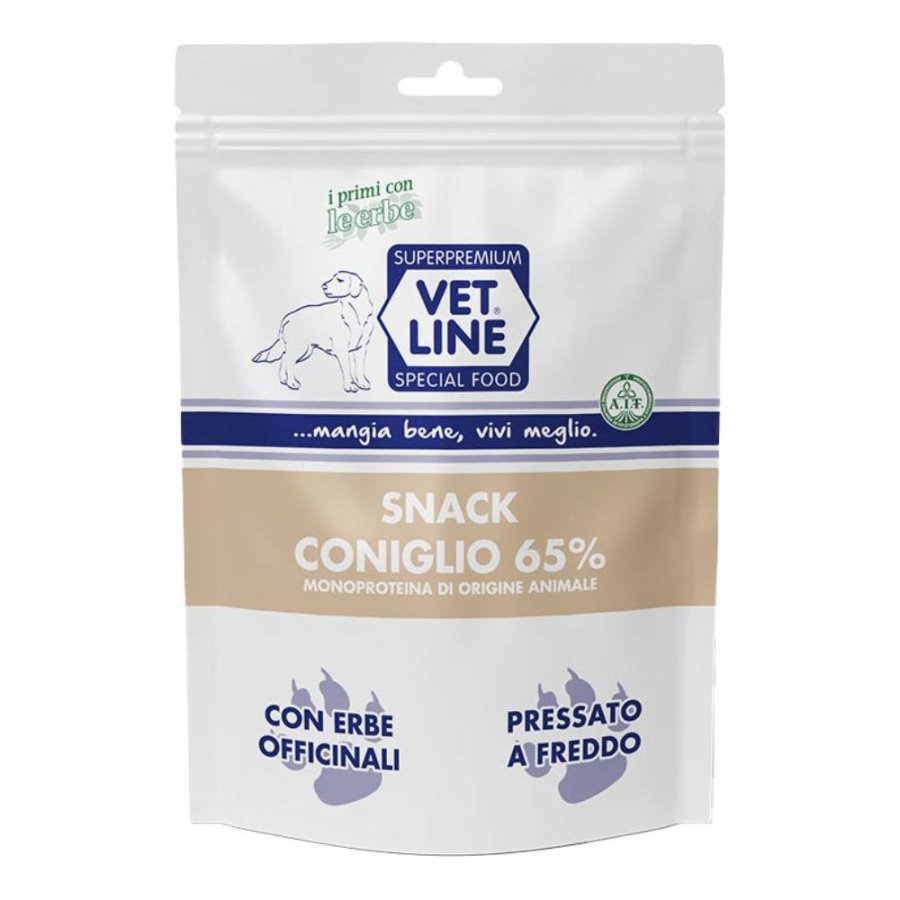 OLISTIKA VET LINE CANE SNACK MONOPROTEICO CONIGLIO 65% 80GR