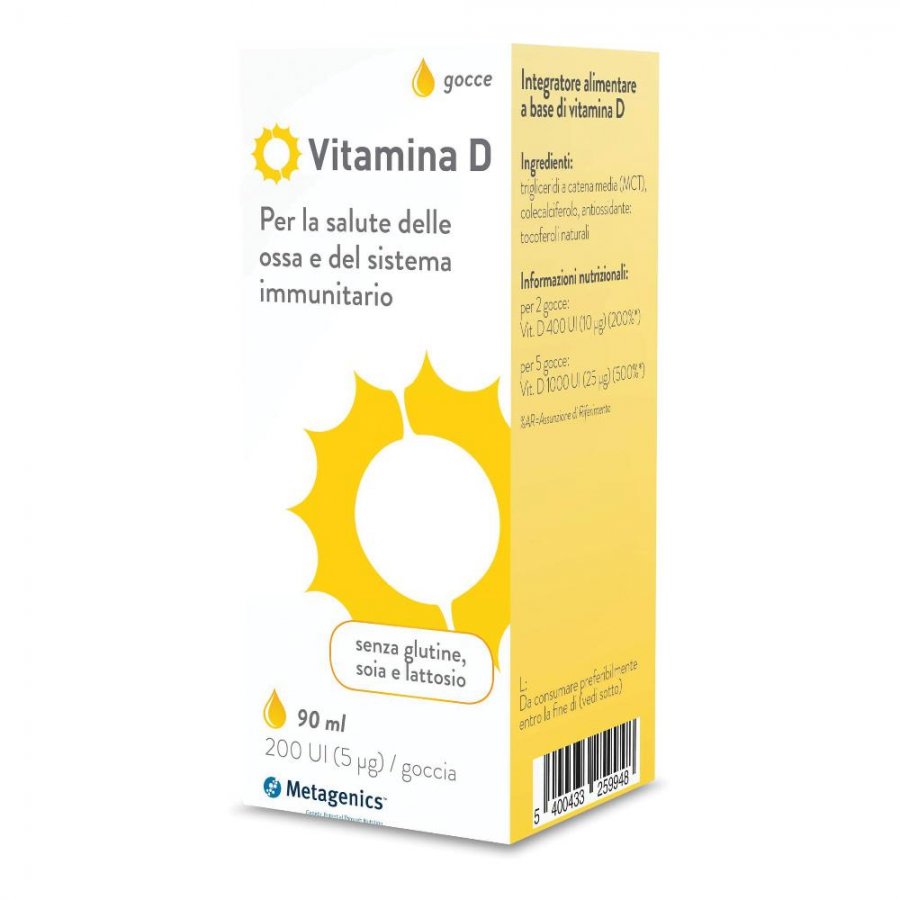 Vitamina D -  Per la salute delle ossa e del sistema immunitario 90 ml