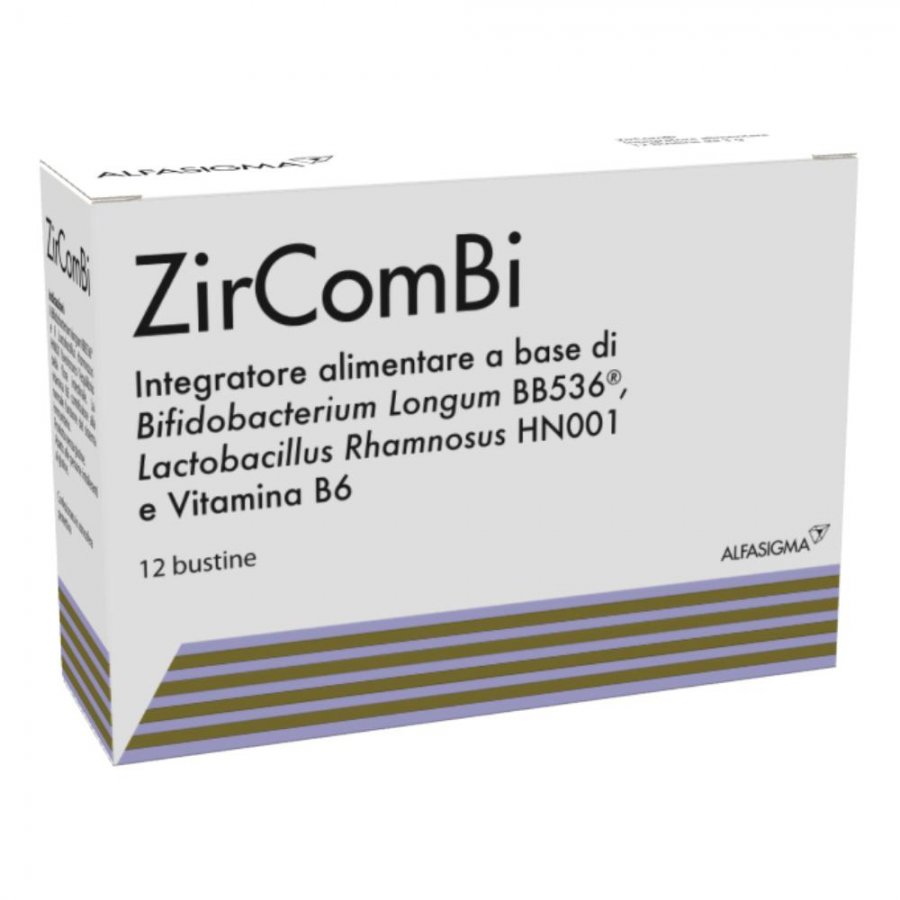 Zircombi - Per favorire l'equilibrio della flora batterica intestinale 12 Bustine 1,5g