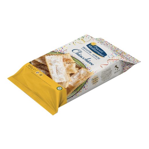Piaceri Mediterranei Chiacchiere Senza Glutine 100g - Dolci senza glutine per celiaci