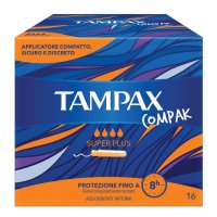 TAMPAX COMPAK SUP PLUS 16PZ 0791