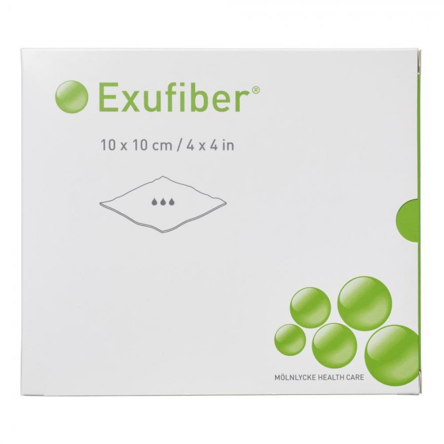 EXUFIBER 10X10CM 10PZ