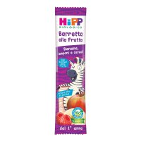 HiPP Biologico, Barretta alla Frutta Banana, Lamponi e Cereali, 23 g HiPP Biologico, Barretta alla Frutta Banana, Lamponi e Cereali, 23 g