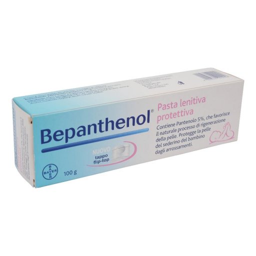 Bepanthenol Pasta Lenitiva Protettiva 100g - Pasta Lenitiva per la Cura della Pelle del Bambino