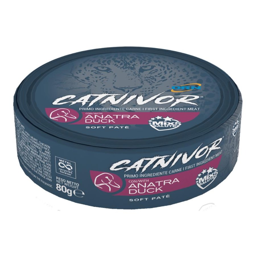 NEXTMUNE DRN CATNIVOR GATTO PATE' ANATRA 80GR (lattina)
