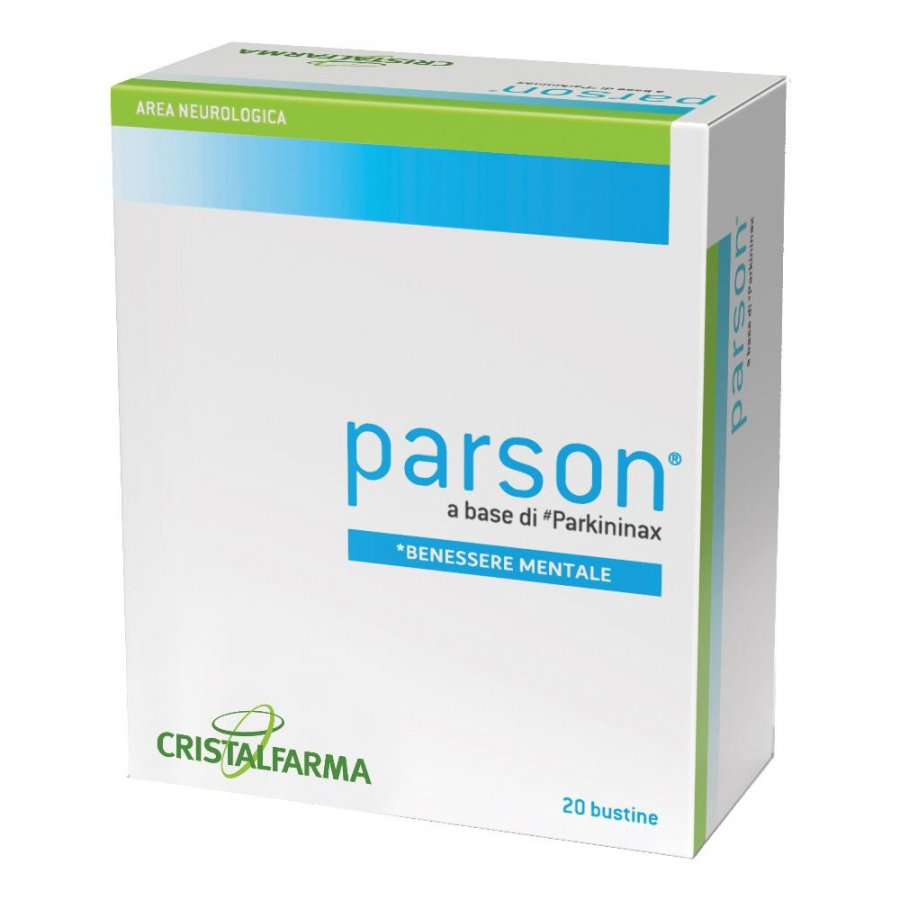 Cristalfarma - Parson Integratore per il Sistema Nervoso Centrale - 30 Compresse