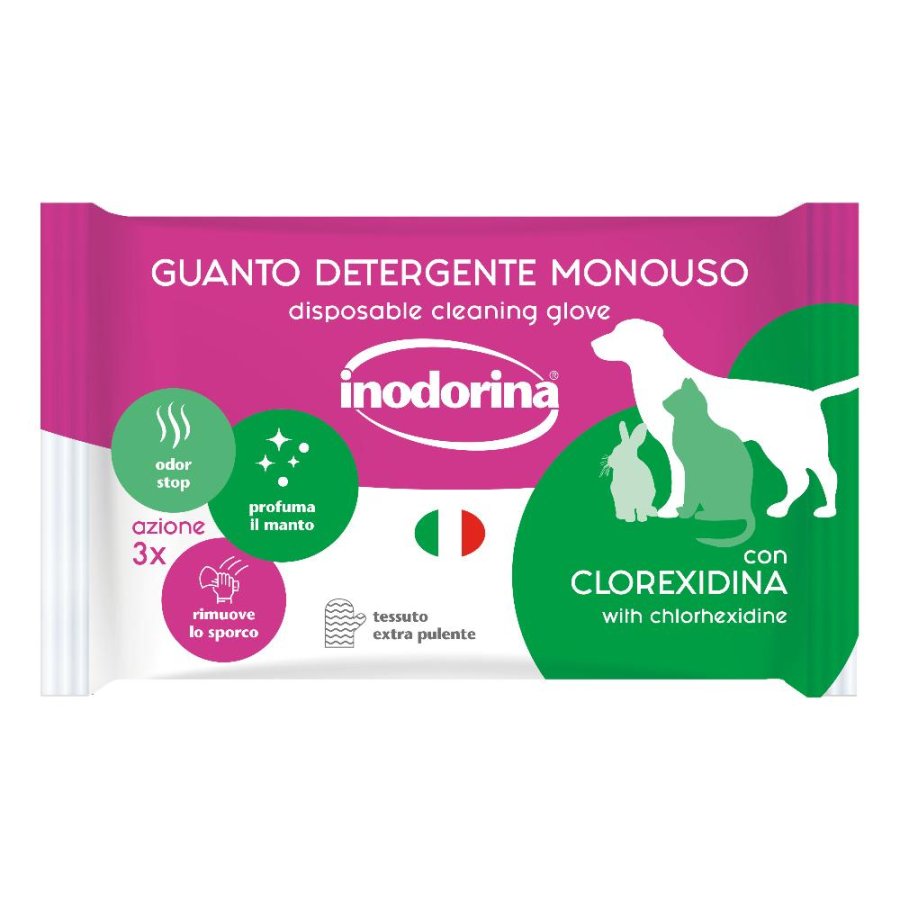 INODORINA GUANTO SOFT TOUCH CLOREXIDINA CAD.
