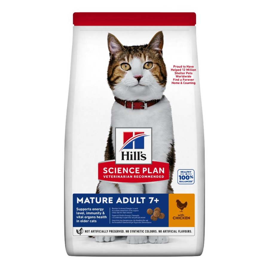 HILL'S GATTO SCIENCE MATURE ADULT POLLO 1,5KG