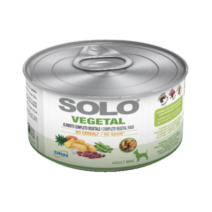 NEXTMUNE DRN SOLO CANE VEGETAL NO GRAIN MINI ADULT VERDURE 150GR (lattina)