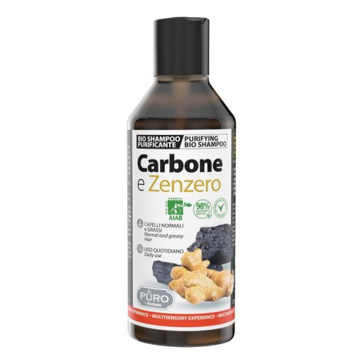 Forhans Puro Bio Shampoo Purificante Carbone e Zenzero 250ml