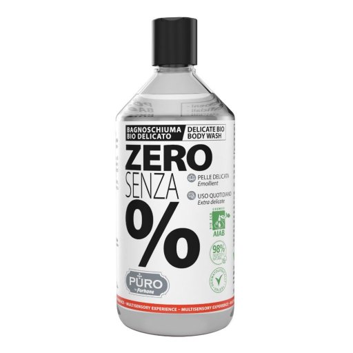 Forhans Puro Bagnoschiuma Bio Delicato Zero Senza %, 500ml
