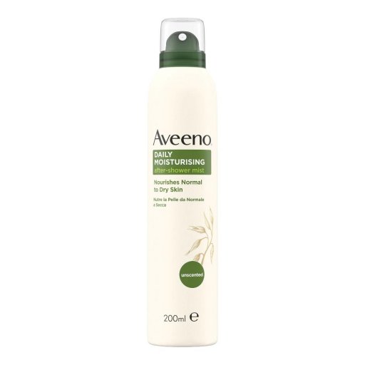Aveeno Spray Idratante Corpo Dopo Doccia all'Avena per Proteggere e Nutrire la Pelle Secca ad Assorbimento Rapido 200 ml