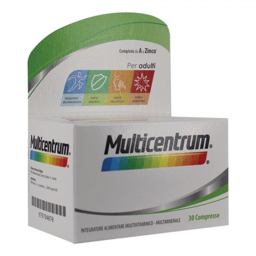  Multicentrum Adulti - Integratore multivitaminico 30 compresse