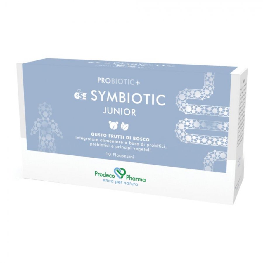 Probiotic GSE Symbiotic Junior Gusto Frutti Di Bosco - Integratore Alimentare 10 Flaconcini