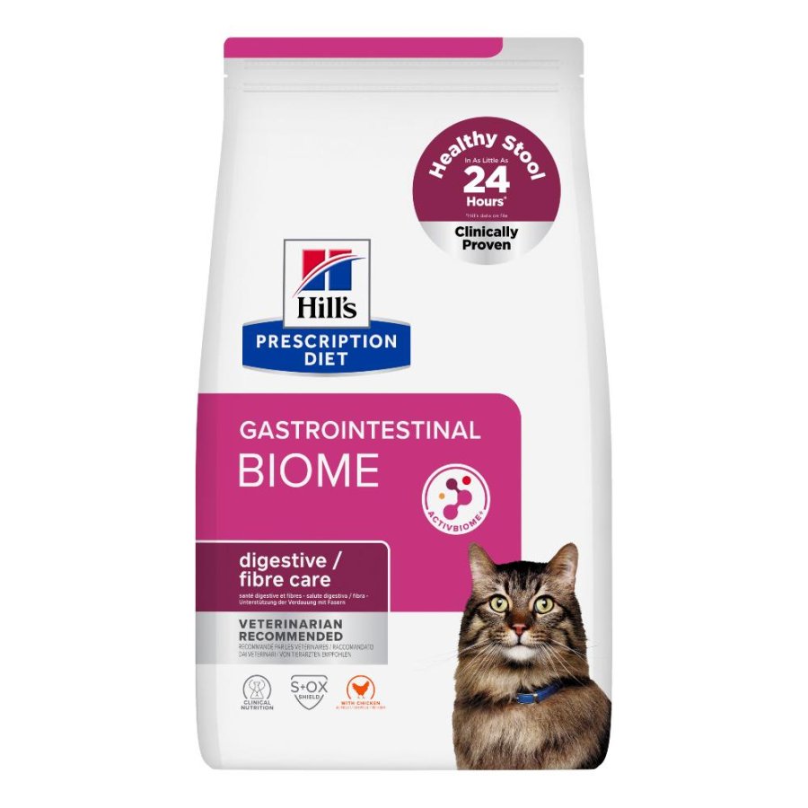 HILL'S GATTO DIET GASTRO INTESTINAL DIGESTIVE FIBRE CARE BIOME POLLO 1,5KG