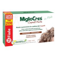 MiglioCres Capelli Forte Trattamento Dermocosmetico, 15 Fiale