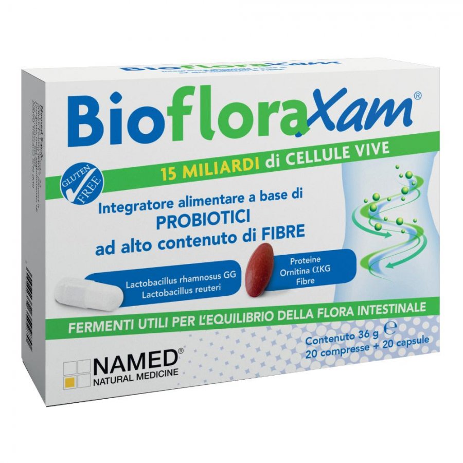 Biofloraxam - 20 Compresse+20 Capsule