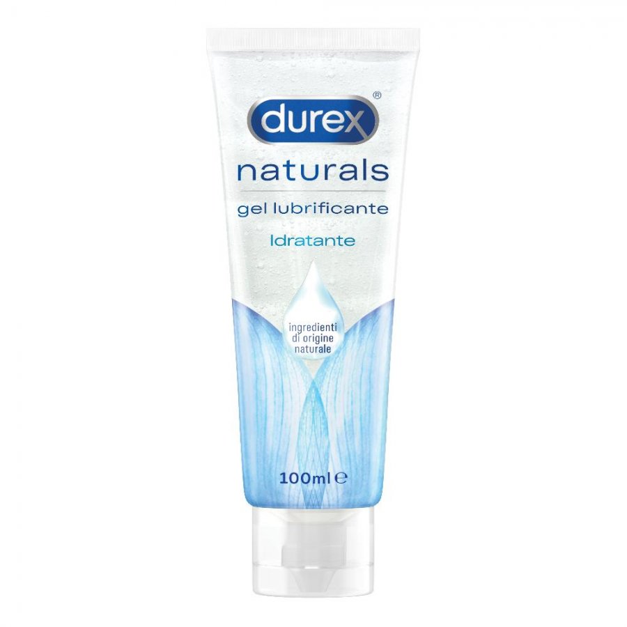 Durex Naturals - Gel Idratante Lubrificante 100 ml per un'Esperienza Intima Naturale e Confortevole