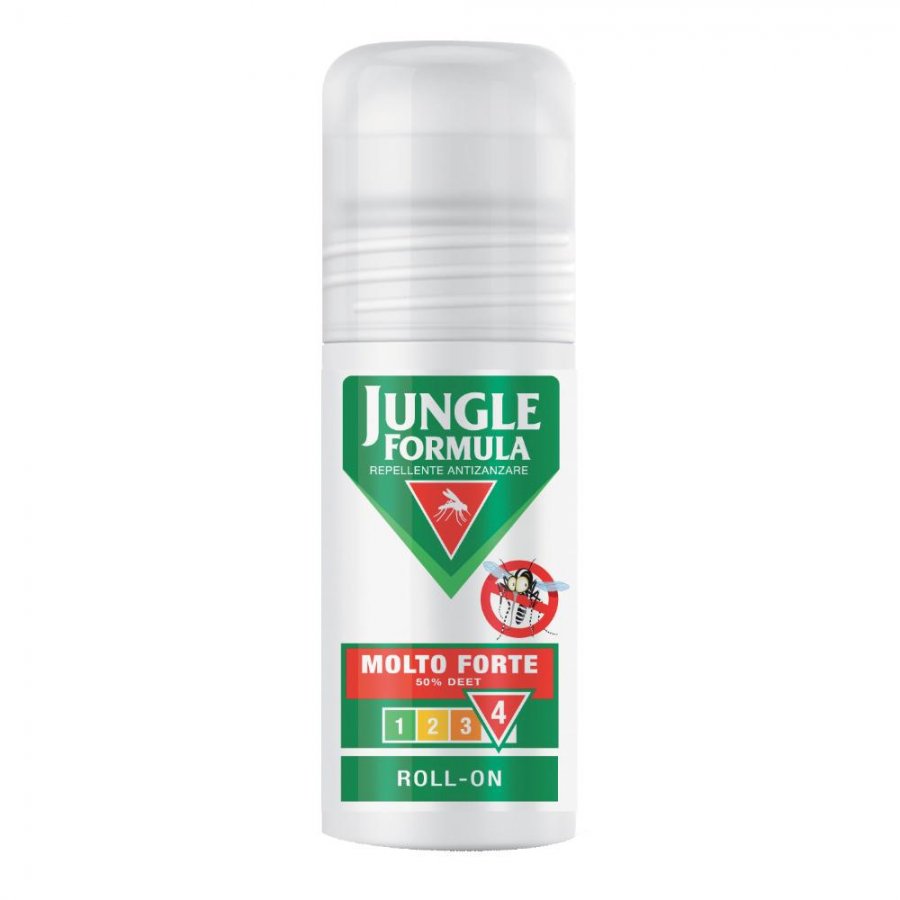Jungle Formula Roll On Repellente Antizanzare 50ml, Protezione Efficace e Conveniente