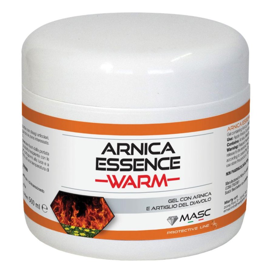 ARNICA ESSENCE WARM GEL BARATTOLO 500ML - MASC