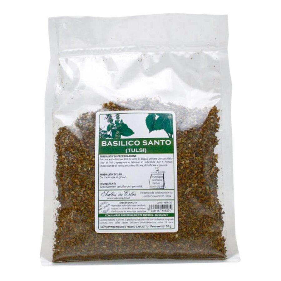 BASILICO SANTO FOGLIE 50G BASILICO SANTO FOGLIE 50G