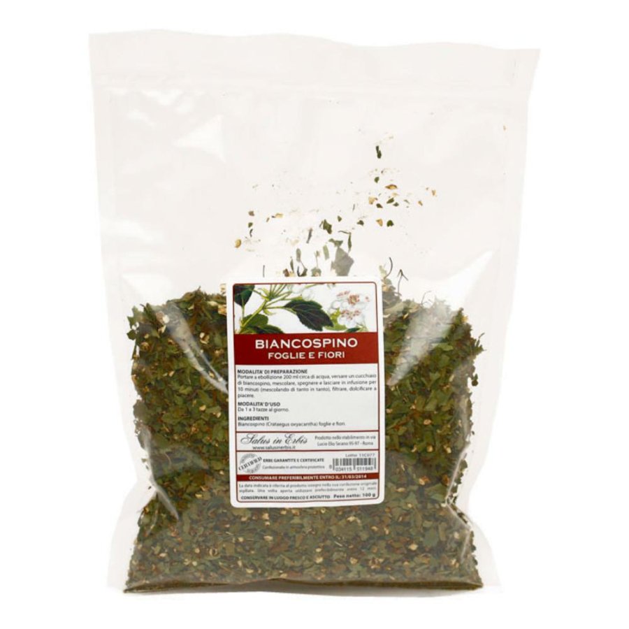 BIANCOSPINO FOGLIE E FIORI100G