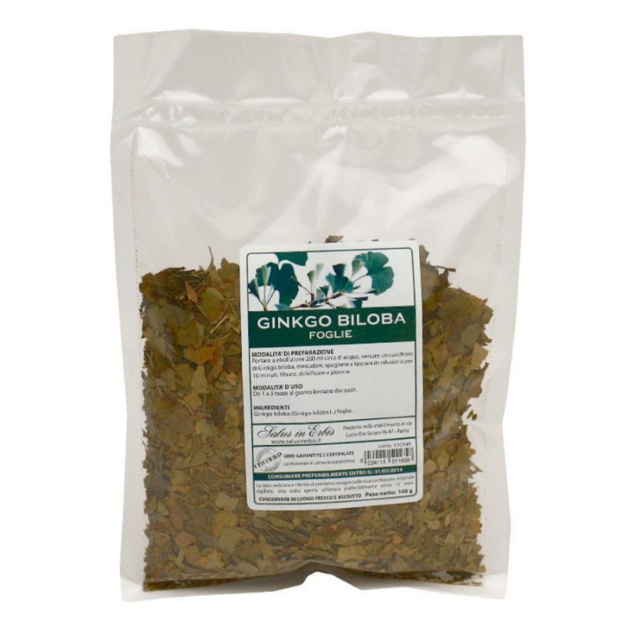 GINKGO BILOBA FOGLIE TT 100G
