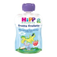 HiPP, Frutta Frullata Pera, Mela, Frutto del Drago e Ribes Nero, 90 g HiPP, Frutta Frullata Pera, Mela, Frutto del Drago e Ribes Nero, 90 g