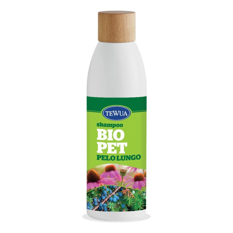 TEWUA SHAMPOO CANE/GATTO BIO PET PELO LUNGO GINEPRO FLACONE 250ML
