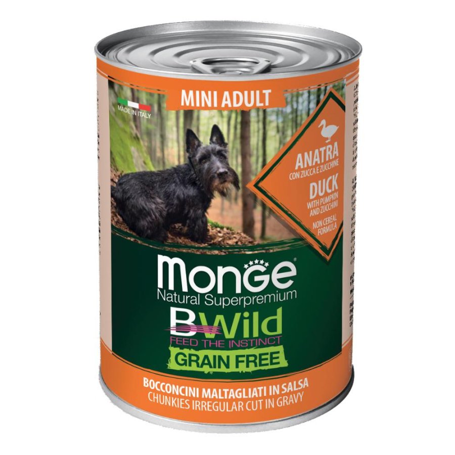 MONGE CANE BWILD GRAIN FREE MINI AD