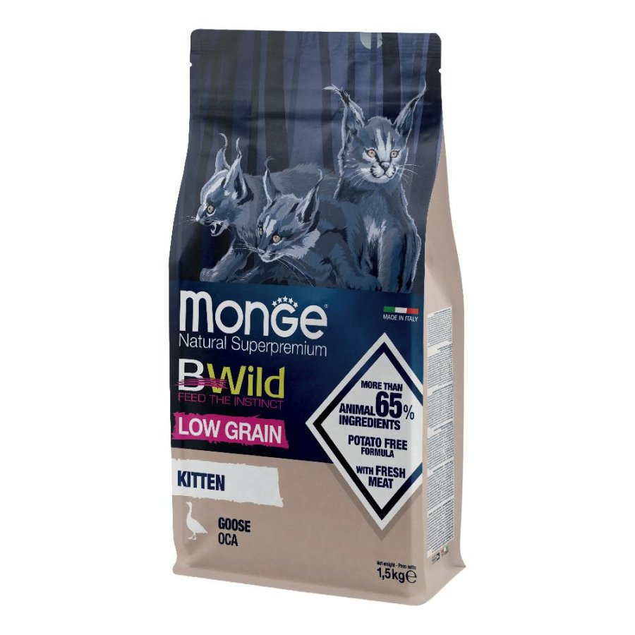 Monge BWild Low Grain Kitten Oca, 1,5 kg Monge BWild Low Grain Kitten Oca, 1,5 kg
