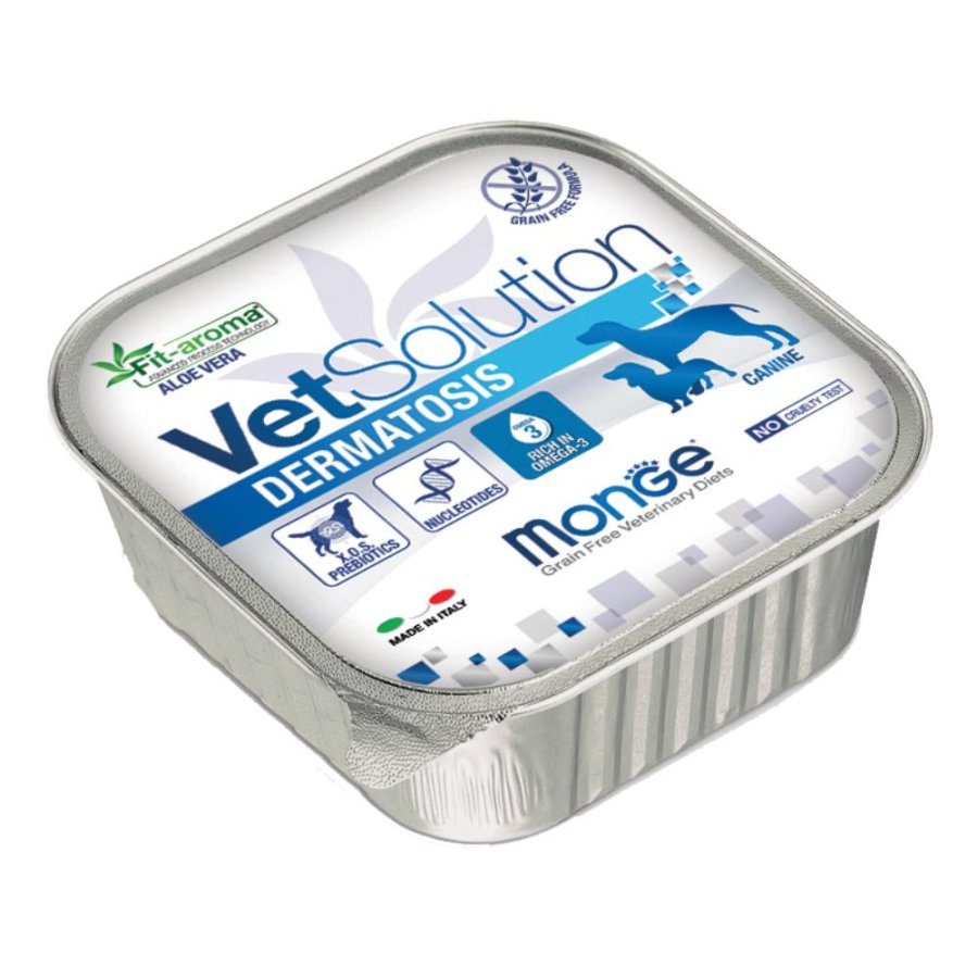 MONGE CANE VETSOLUTION DERMATOSIS 150GR (vaschetta)