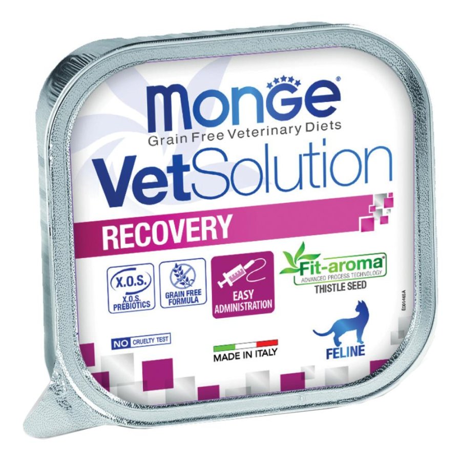 MONGE GATTO VETSOLUTION RECOVERY 100GR (vaschetta)