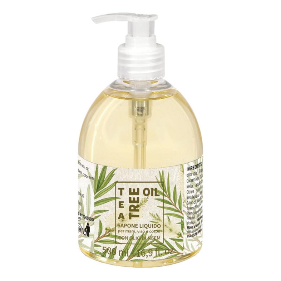 SAPONE LIQUIDO TEA TREE 500ML