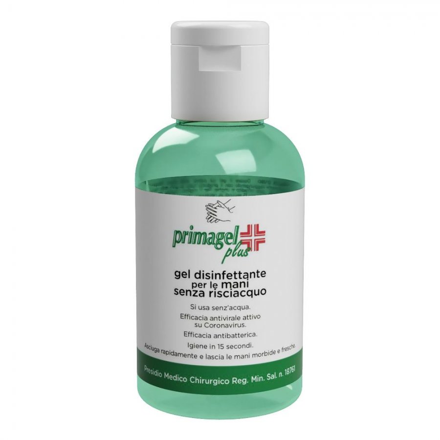 Primagel Plus Gel Disinfettante Mani 50ml - Protezione Rapida e Efficace contro Virus e Batteri