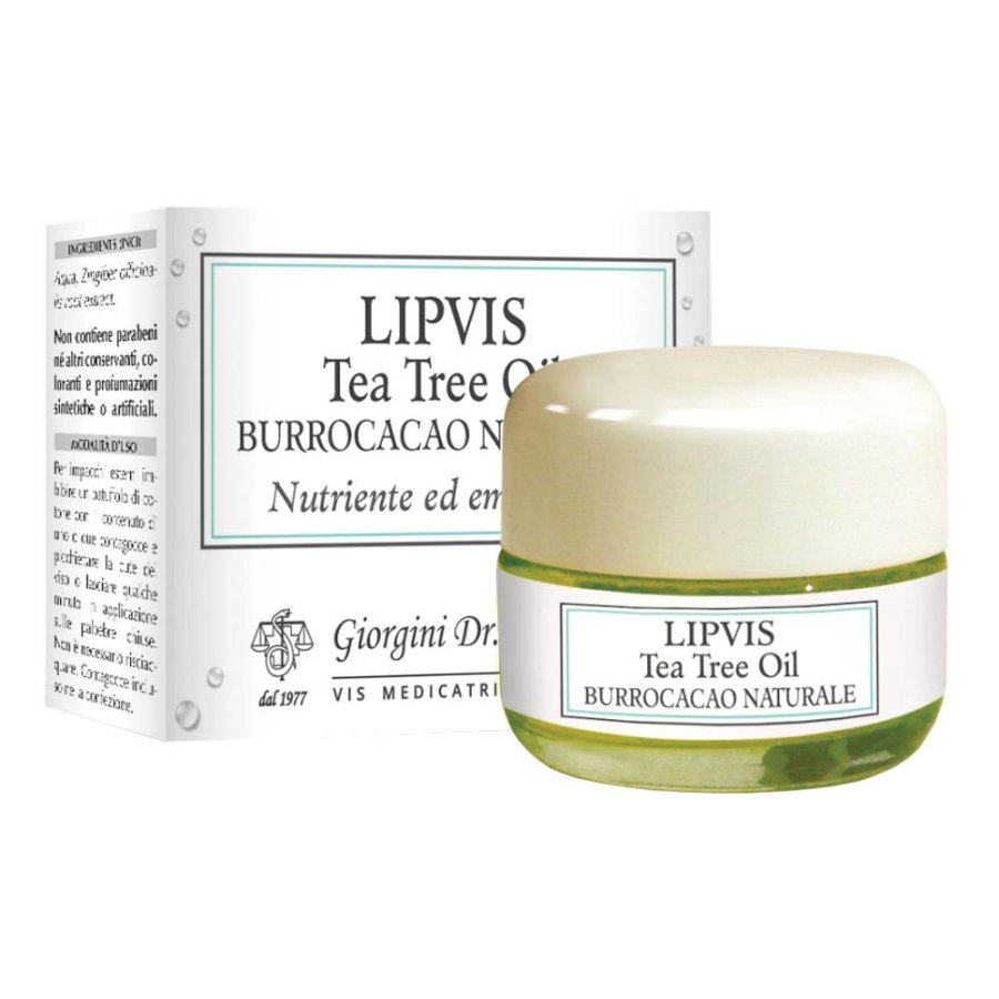 LIPVIS TEA TREE OIL BURROCACAO NF