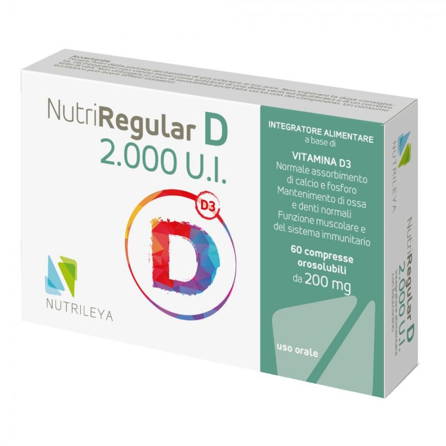 NUTRIREGULAR D2000UI Veg.60 Cpr