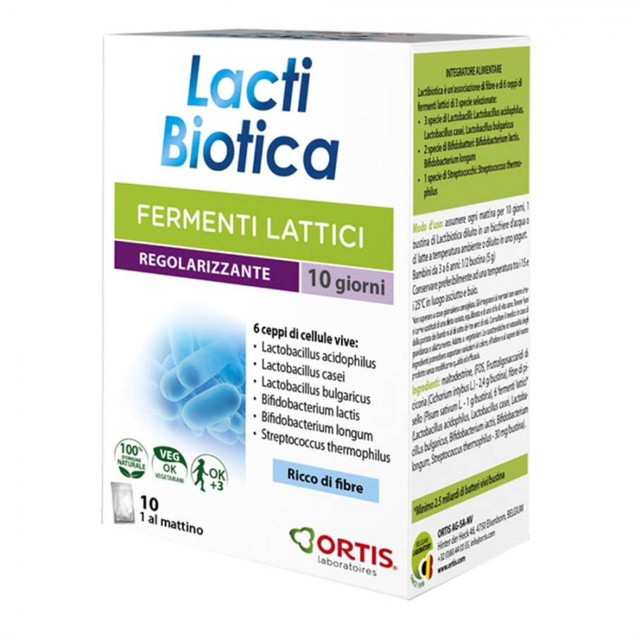 Lactibiotica - Integratore alimentare 10 Bustine