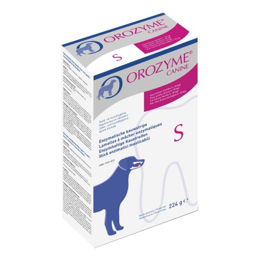 Orozyme Canine Mangime Complementare per Cani Taglia Small 244g - Integratore per Igiene Orale e Salute Dentale