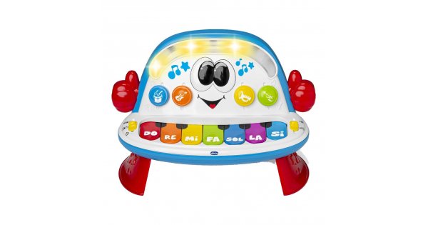 CHICCO Gioco Funky Piano Orchestra Piano Musicale Interattivo,